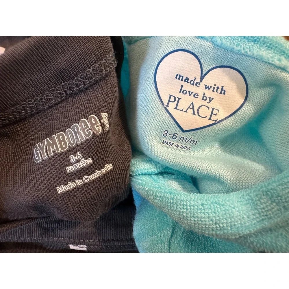 Gymboree Baby Boy 3/6 Months Sleepers Sleep N Play Outfits Pajamas Clothes‎ Lot